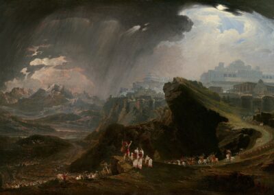 Joshua Commanding the Sun to Stand Still upon Gibeon (1816) John Martin