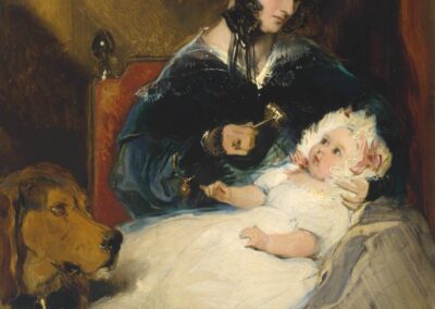 Sir Edwin Henry Landseer, The Duchess of Abercorn and Child, 1834-6