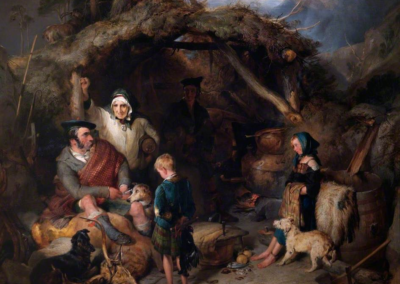 Edwin Landseer, The Illicit Highland Whisky Still, 1829